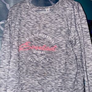 everlast crew neck long sleeve shirt